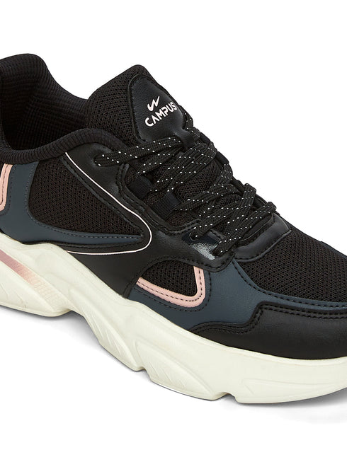 YASMIN Black Women's Sneakers